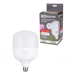 Лампа светодиодная TDM Electric E27 50W 6500K матовая SQ0340-0357