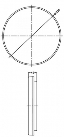Потолочный светодиодный светильник Deko-Light Altais 348145