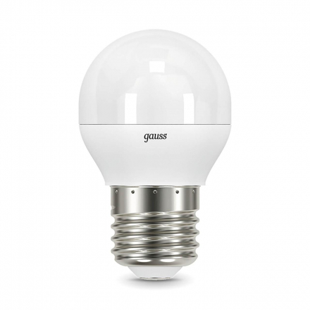Лампа светодиодная Gauss E27 9.5W 4100K матовая 105102210
