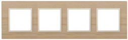 Рамка 4-постовая ЭРА Elegance 14-5304-11 Б0034588