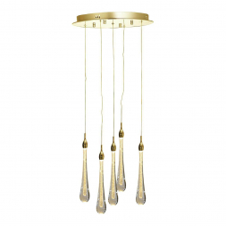 Подвесная светодиодная люстра Kink Light Асмер 07860-5A,33
