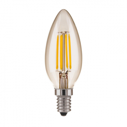 Лампа светодиодная филаментная Elektrostandard BLE1426 E14 9W 4200K прозрачная a050132