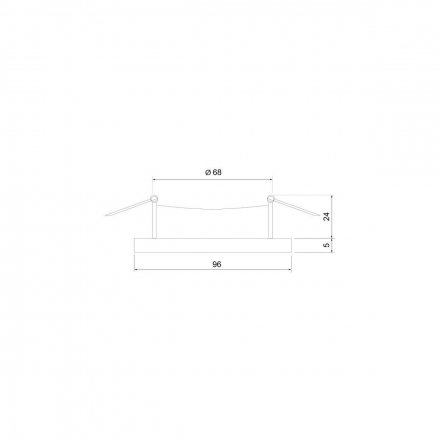 Встраиваемый светильник Elektrostandard 123 MR16 белый a053355