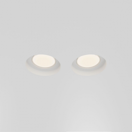 Встраиваемый светильник Maytoni Technical Gyps Modern DL002-GU10-02-W