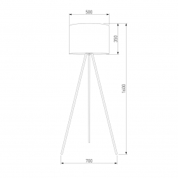 Торшер TK Lighting 6635 Umberto