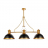 Подвесная люстра Lumina Deco Ettore LDP 710-3 BK+MD