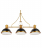 Подвесная люстра Lumina Deco Ettore LDP 710-3 BK+MD