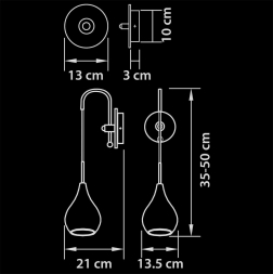 Бра Lightstar Pentola 803530