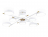 Люстра на штанге Ambrella light COMFORT FL516338