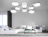 Люстра на штанге Ambrella light COMFORT FL516338