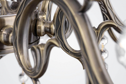 Подвесная люстра Maytoni Bronze RC245-PL-08-R