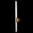 Настенный светодиодный светильник Crystal Lux Lineup AP18W Led Brass