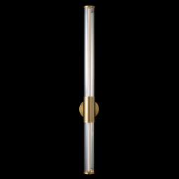 Настенный светодиодный светильник Crystal Lux Lineup AP18W Led Brass