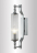 Бра Crystal Lux Tomas AP1 Chrome