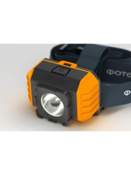 Налобный светодиодный фонарь Фотон от батареек 60х45 180 лм RSH-700 23129