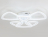 Потолочная светодиодная люстра Ambrella light Acrylica Original FA4512