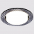 Встраиваемый светильник Ambrella light GX53 Classic G818 BK