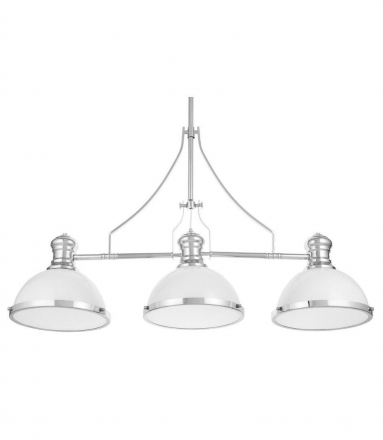 Подвесная люстра Lumina Deco Ettore LDP 710-3 WT+CHR