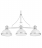 Подвесная люстра Lumina Deco Ettore LDP 710-3 WT+CHR