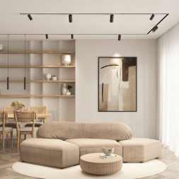Трековый светодиодный светильник Denkirs Simple DK8220-BK