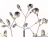 Торшер Ambrella light Traditional TR3030