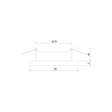 Встраиваемый светильник Elektrostandard 122 MR16 серебро/белый a053353
