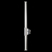 Настенный светодиодный светильник Crystal Lux Lineup AP18W Led Chrome