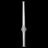 Настенный светодиодный светильник Crystal Lux Lineup AP18W Led Chrome