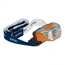 Налобный светодиодный фонарь Фотон от батареек 65х30 70 лм SH-400 23062