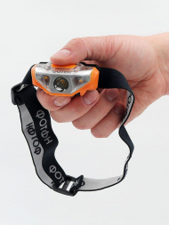 Налобный светодиодный фонарь Фотон от батареек 65х30 70 лм SH-400 23062