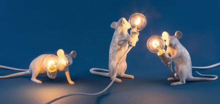 Настольная лампа Imperium Loft Seletti Mouse 73705-22