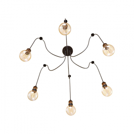 Подвесная люстра Loft IT Spider Loft1162A/6
