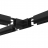 Коннектор Т-образный Denkirs Smart Hide TR2113-BK