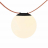 Трековый светильник Denkirs Belty Orb DK5552-BK