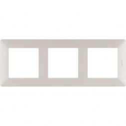 Рамка 3-постовая Legrand Valena Life слоновая кость 754043