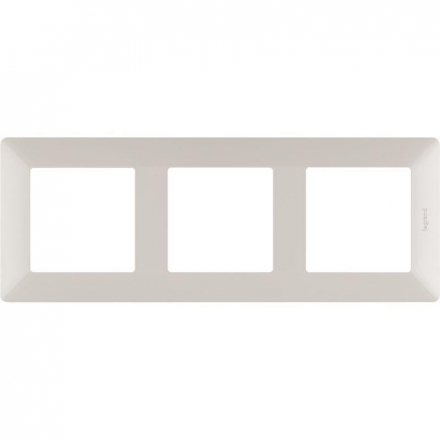 Рамка 3-постовая Legrand Valena Life слоновая кость 754043