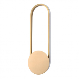 Настенный светодиодный светильник Crystal Lux Nina AP18W Led Brass