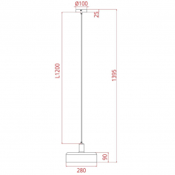 Подвесной светильник Arte Lamp Skat A7052SP-1BK