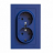 Розетка двойная 2К+З Schneider Electric AtlasDesign 16A 250V аквамарин ATN001124