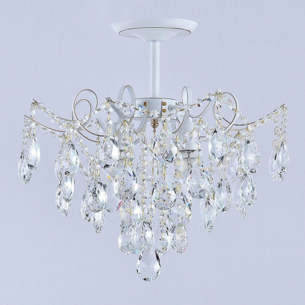Потолочная люстра Reluce 04058-0.3-04 WH+GOLD PN