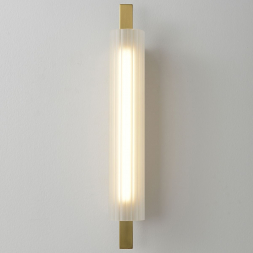 Настенный светодиодный светильник Crystal Lux Tunnel AP10 Led Brass