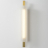 Настенный светодиодный светильник Crystal Lux Tunnel AP10 Led Brass