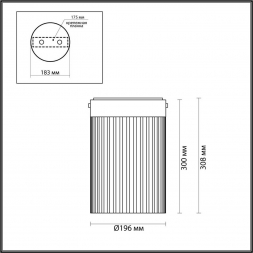 Потолочный светильник Odeon Light PILLARI 5047/15LC