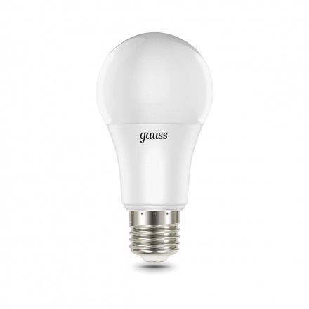 Лампа светодиодная диммируемая Gauss E27 10W 3000-6500K матовая 102102410