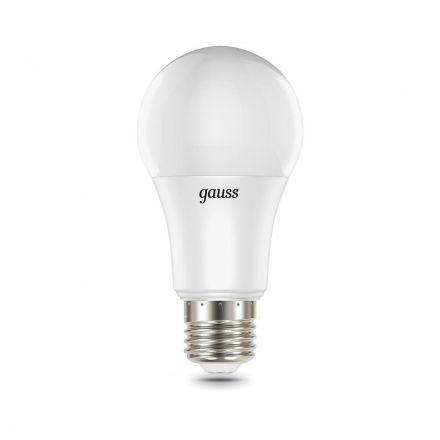 Лампа светодиодная диммируемая Gauss E27 10W 3000-6500K матовая 102102410