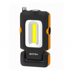 Рабочий светодиодный фонарь Фотон аккумуляторный 125х65 180 лм WLА-400 23864
