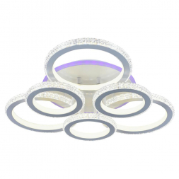 Потолочная светодиодная люстра Profit Light 8017/3+3 WHT