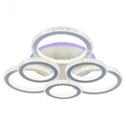 Потолочная светодиодная люстра Profit Light 8017/3+3 WHT