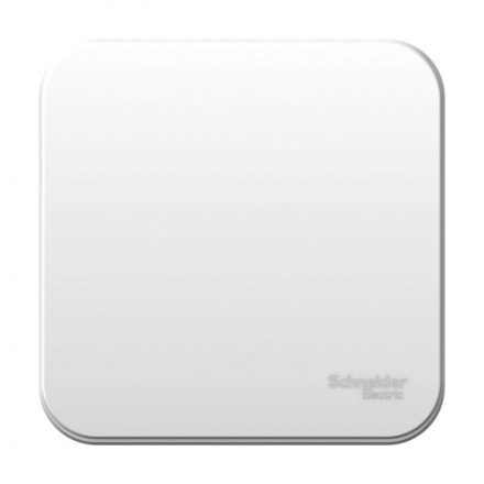 Переключатель одноклавишный проходной Schneider Electric Blanca 10A 250V белый BLNVA106011
