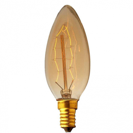 Лампа накаливания E14 40W прозрачная 3540-G